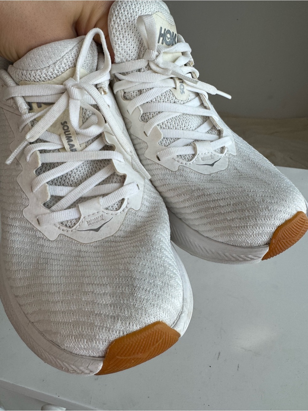 HOKA Solimar Running Shoes – White – Men’s US 10 / EU 42⅔ - Picture 3 of 12